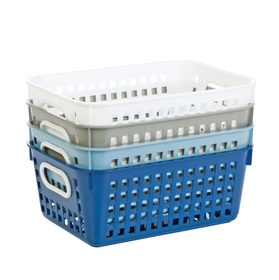 Really Good Stuff® Medium Baskets - Set of 4 - Cool and Calm