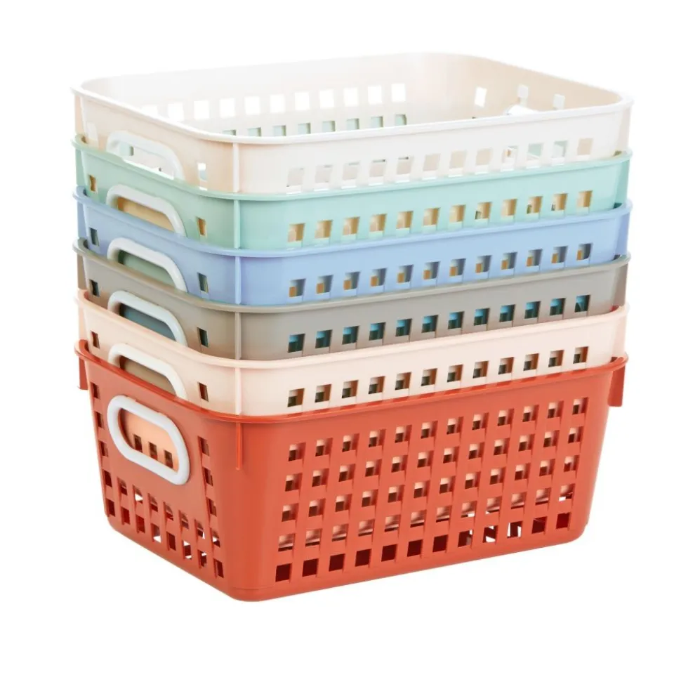 Really Good Stuff® Medium Baskets - Boho 6 Pack