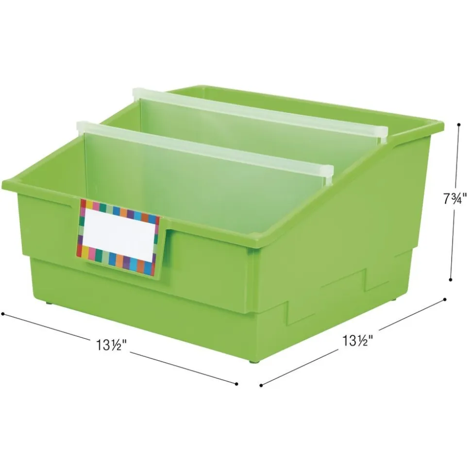 Really Good Stuff® Modern Farmhouse Picture Book Bins-6 Pack