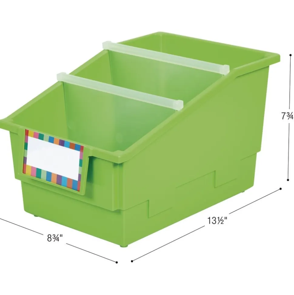 Really Good Stuff® Modern Farmhouse Chapter Book Bins-6 Pack