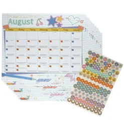 Really Good Stuff® Monthly Calendar Pages 2026-2027 - Really Good Vibes