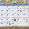 Really Good Stuff® Monthly Calendar Pages 2026-2027 - Intermediate