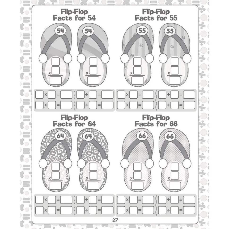 Really Good Stuff® Multiplication & Division Journals - Set of 12