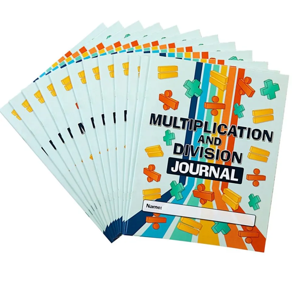 Really Good Stuff® Multiplication & Division Journals - Set of 12