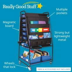 Really Good Stuff® Multi-Storage Classic Easel