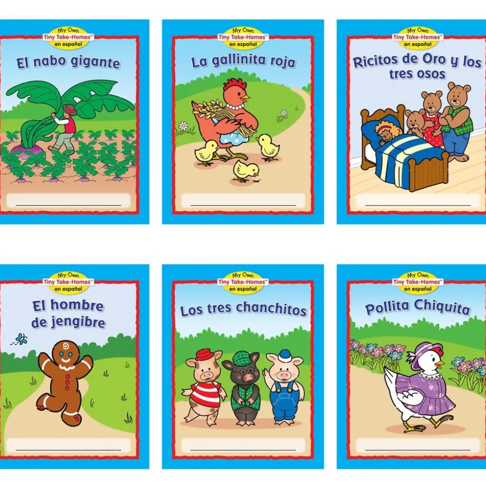 Really Good Stuff® My Own Tiny Take-Homes™: En Espanol: Cuentos Populares (Folktales) - Sets 1 and 2