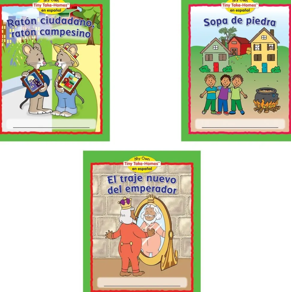 Really Good Stuff® My Own Tiny Take Homes En Espanol Folktales Cuentos Populares Set 2