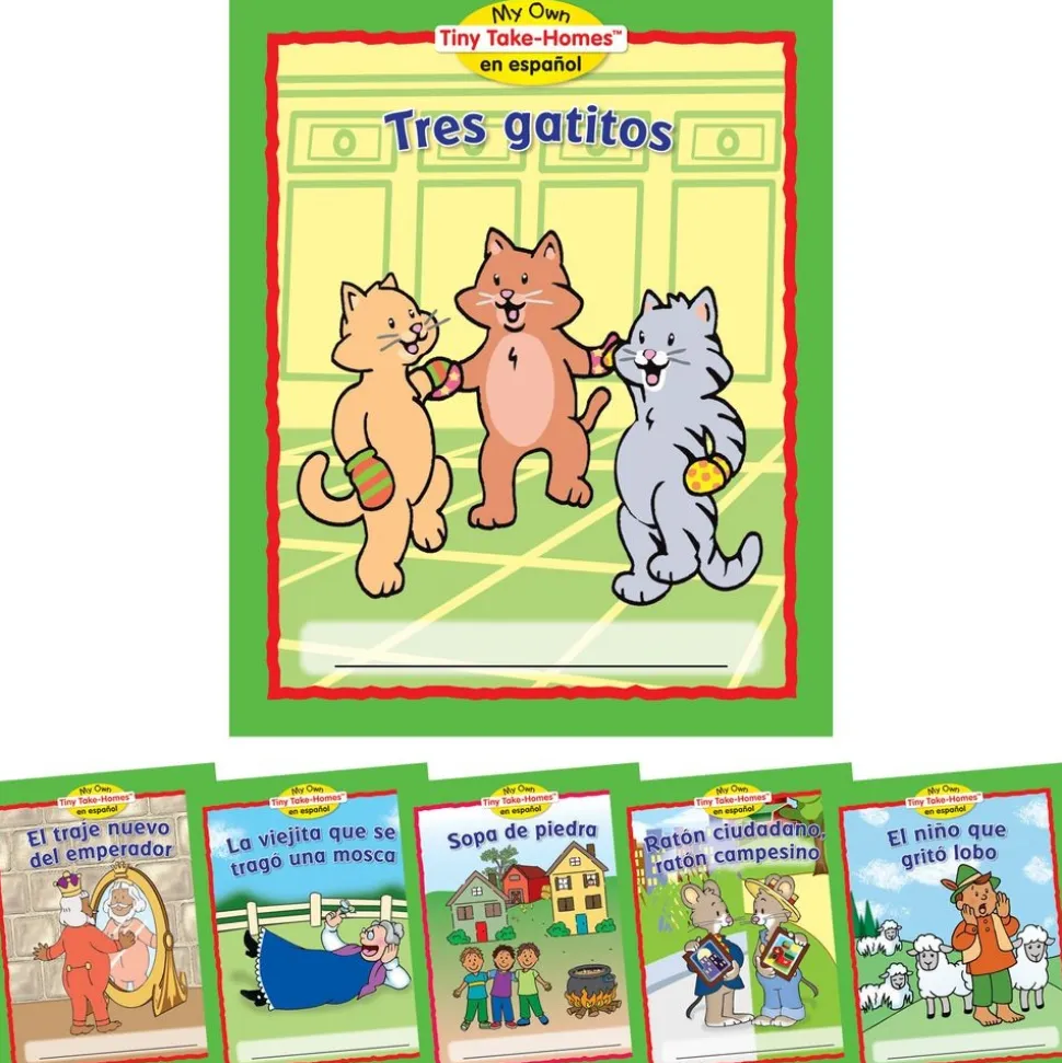 Really Good Stuff® My Own Tiny Take Homes En Espanol Folktales Cuentos Populares Set 2