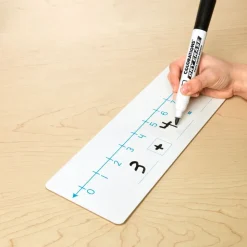 Really Good Stuff® Number Lines 0-10 and 0-20 Dry-Erase Boards - 6 Boards