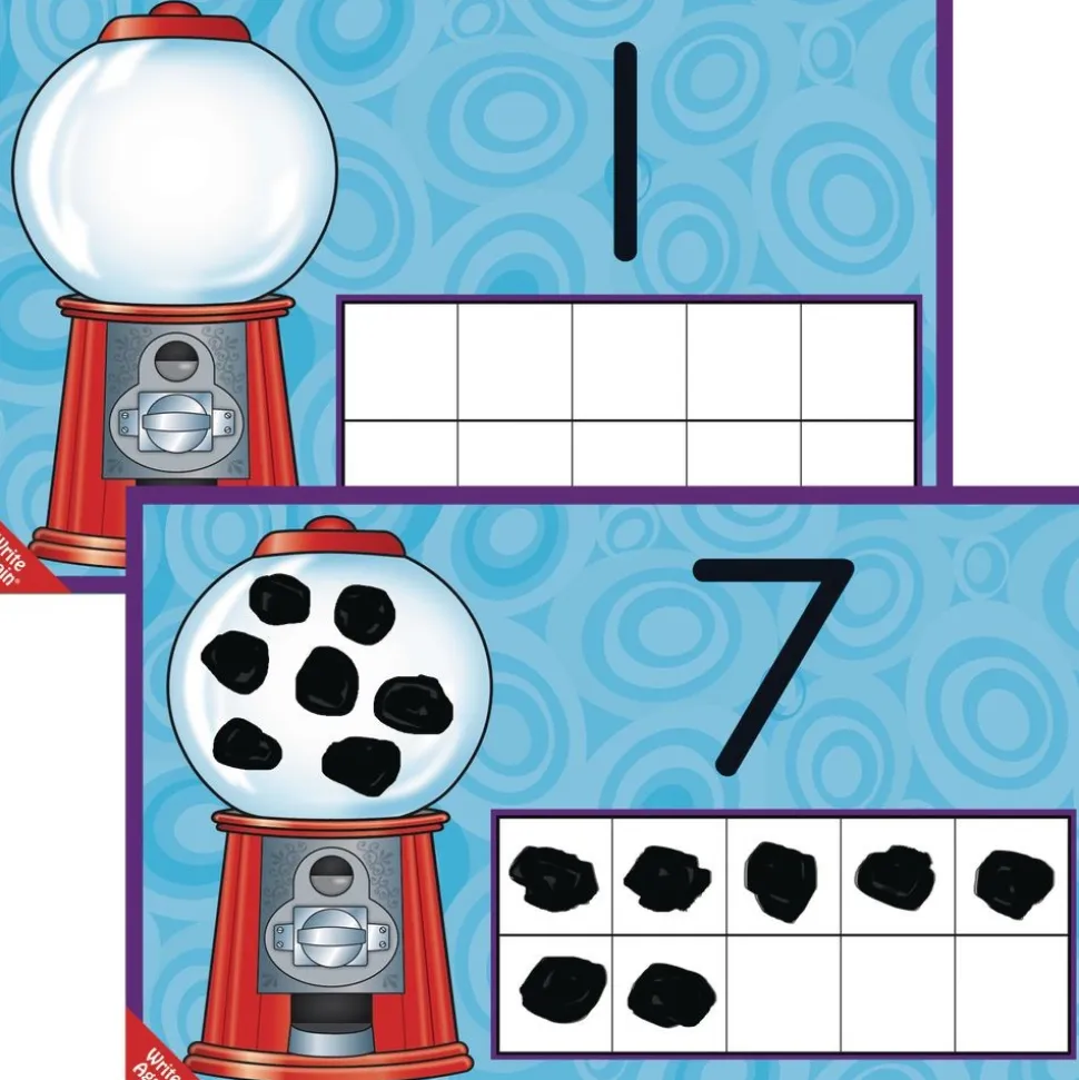 Really Good Stuff® Numbers Through 10 Practice Mats