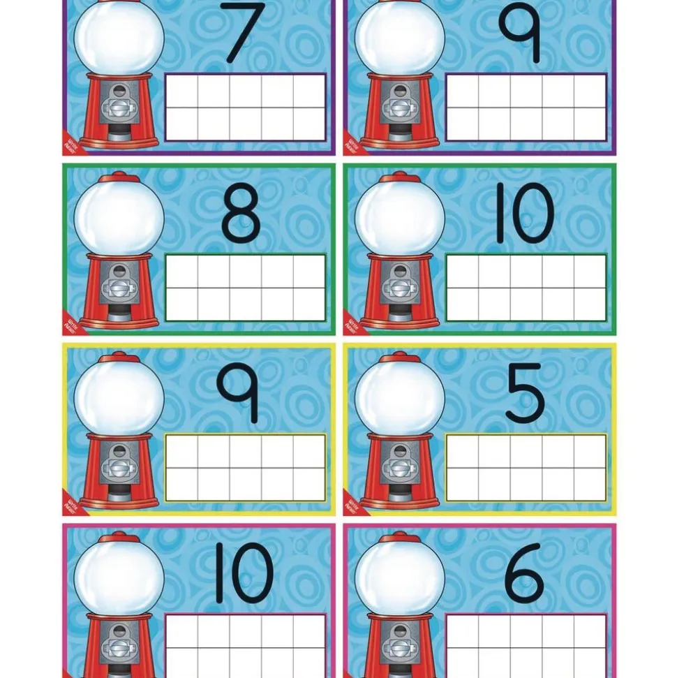 Really Good Stuff® Numbers Through 10 Practice Mats