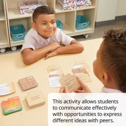 Really Good Stuff® Over S’mores Conversation Cards