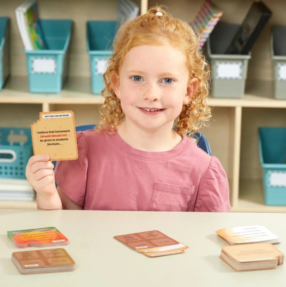 Really Good Stuff® Over S’mores Conversation Cards