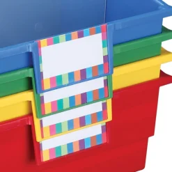 Really Good Stuff® Picture Book Library Bins with Dividers - Primary Set of 4