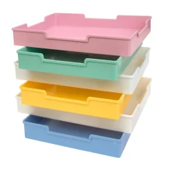 Really Good Stuff® Plastic Trays - 6 Pack - Bold Vibes