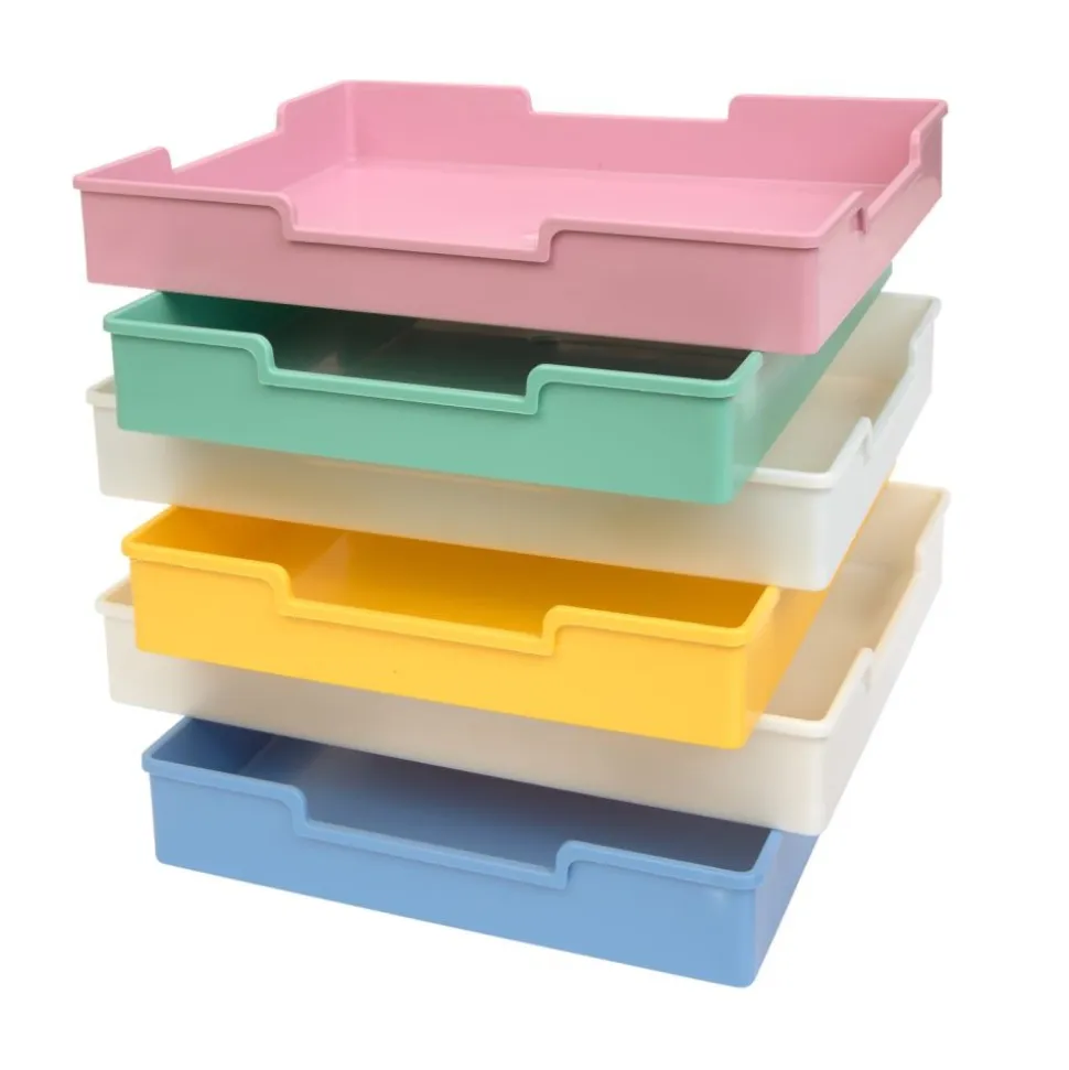 Really Good Stuff® Plastic Trays - 6 Pack - Bold Vibes