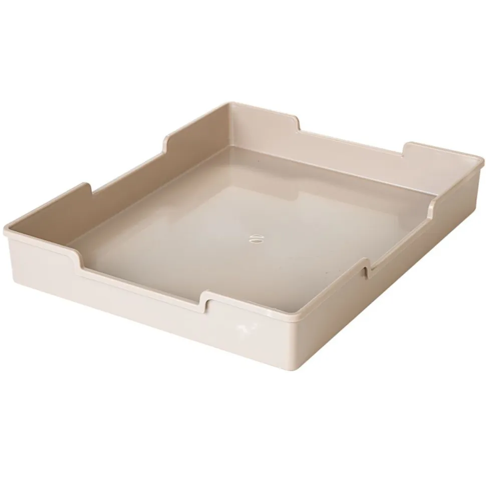Really Good Stuff® Plastic Trays - Tan, 6 Pack