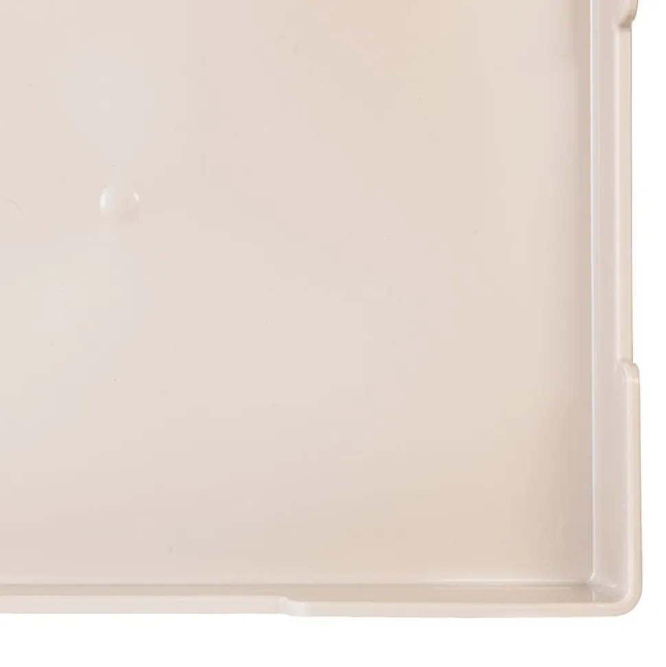 Really Good Stuff® Plastic Trays - Tan, 6 Pack