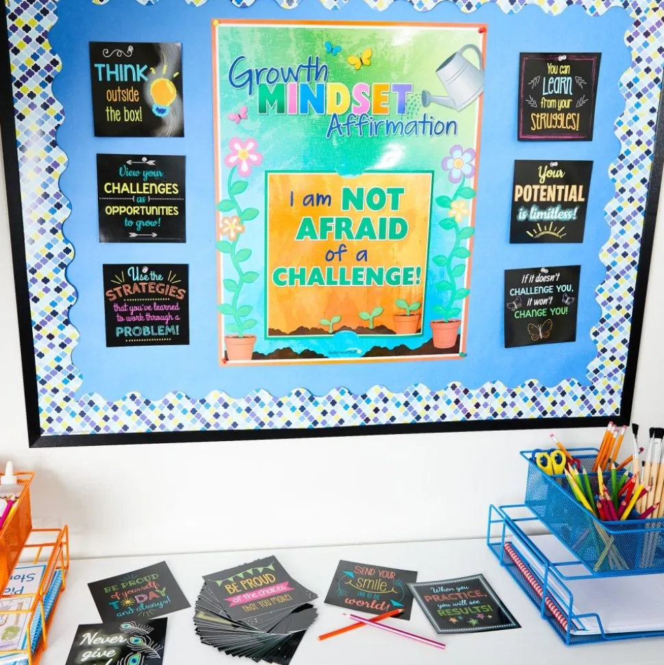Really Good Stuff® Positive Affirmations Display Cards - Set of 45