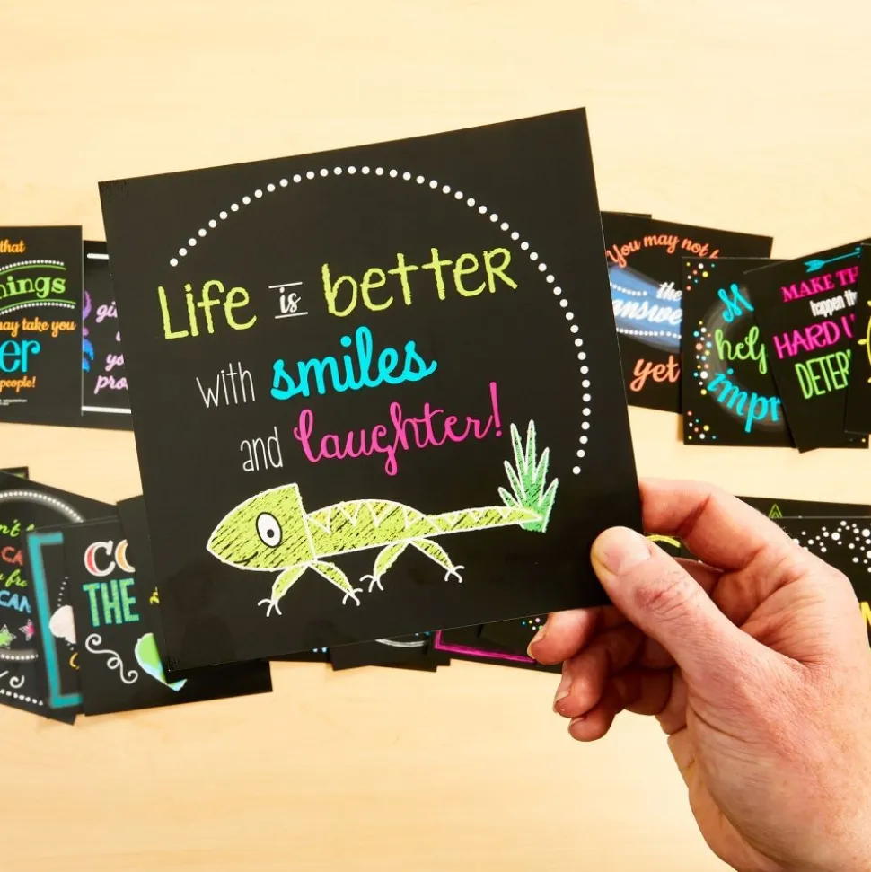 Really Good Stuff® Positive Affirmations Display Cards - Set of 45