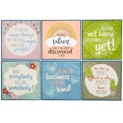 Really Good Stuff® Positive Affirmations 12-in-1 Poster Set