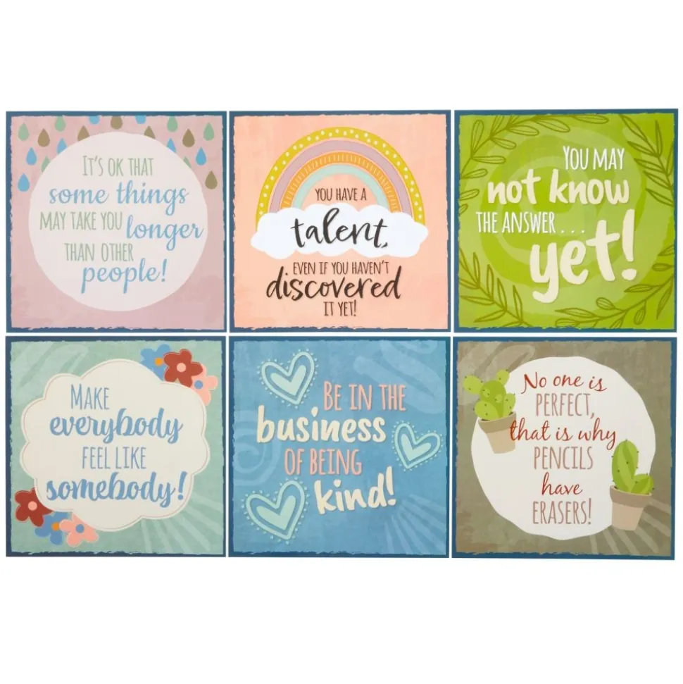Really Good Stuff® Positive Affirmations 12-in-1 Poster Set