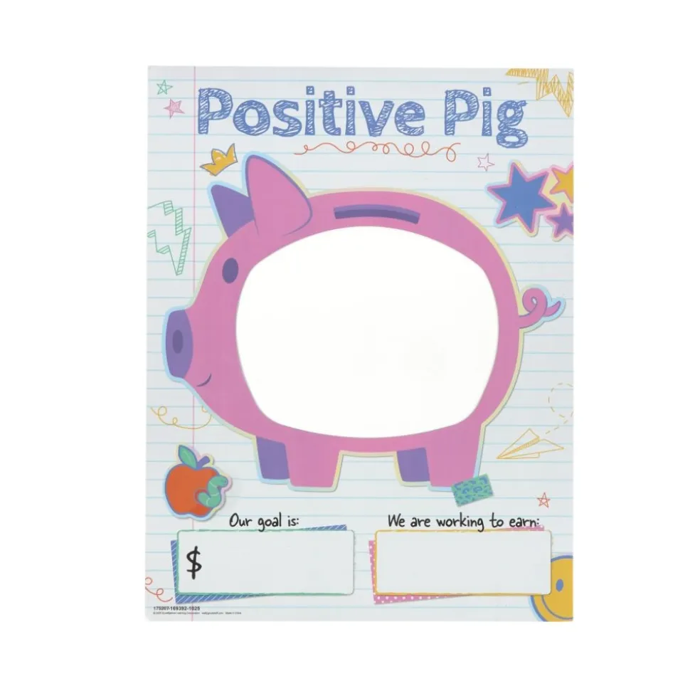 Really Good Stuff® Positive Pig Magnetic Classroom Reward System