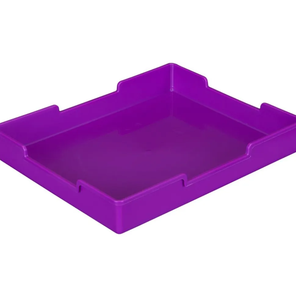 Really Good Stuff® Purple 27-Slot Mail Center With Purple Trays