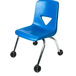 Really Good Stuff® Quiet Chair Stay-Put Foot Covers - Set Of 144 - Black