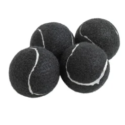 Really Good Stuff® Quiet Chair Stay-Put Foot Covers - Set Of 144 - Black