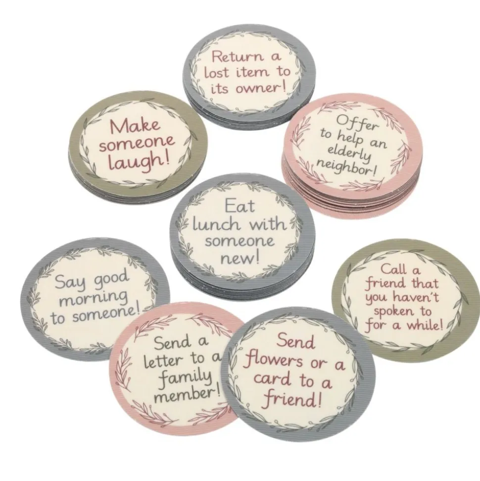 Really Good Stuff® Random Acts of Kindness Chips - Set of 40