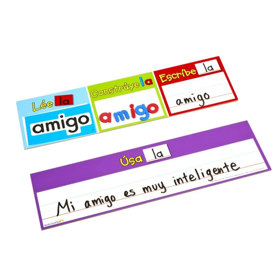 Really Good Stuff® Read, Build, And Write Spanish High-Frequency Words To Reach Mastery!
