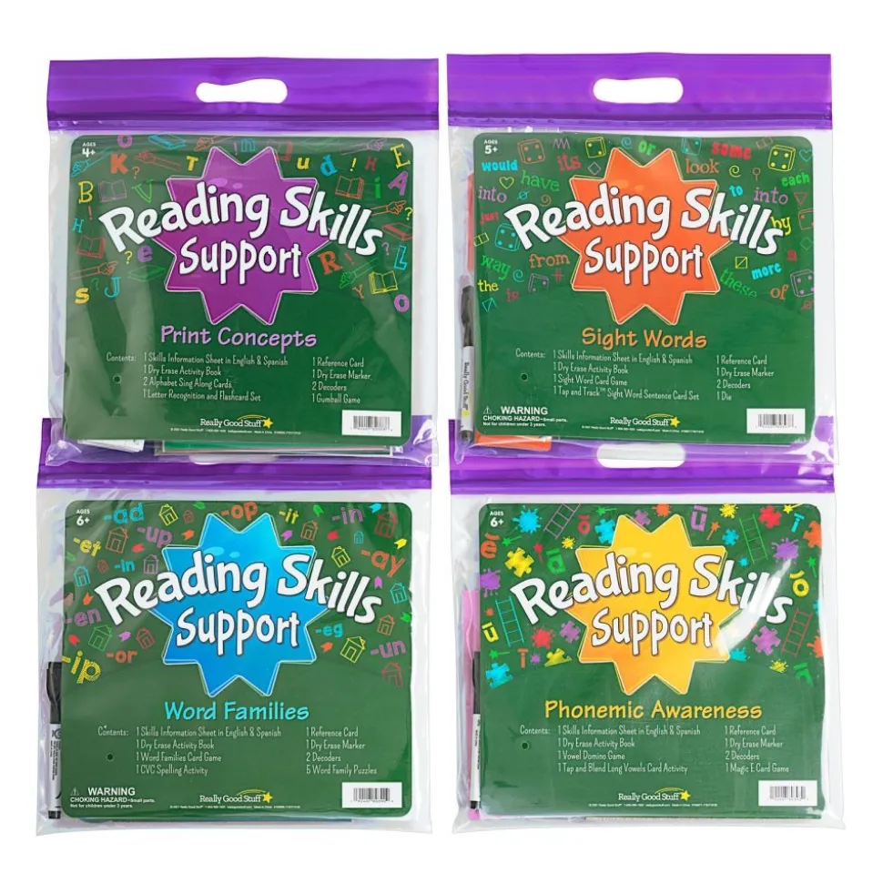 Really Good Stuff® Reading Skills: Grade Pre-K - Print Concepts