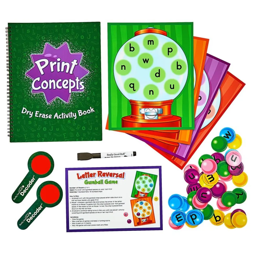 Really Good Stuff® Reading Skills: Grade Pre-K - Print Concepts