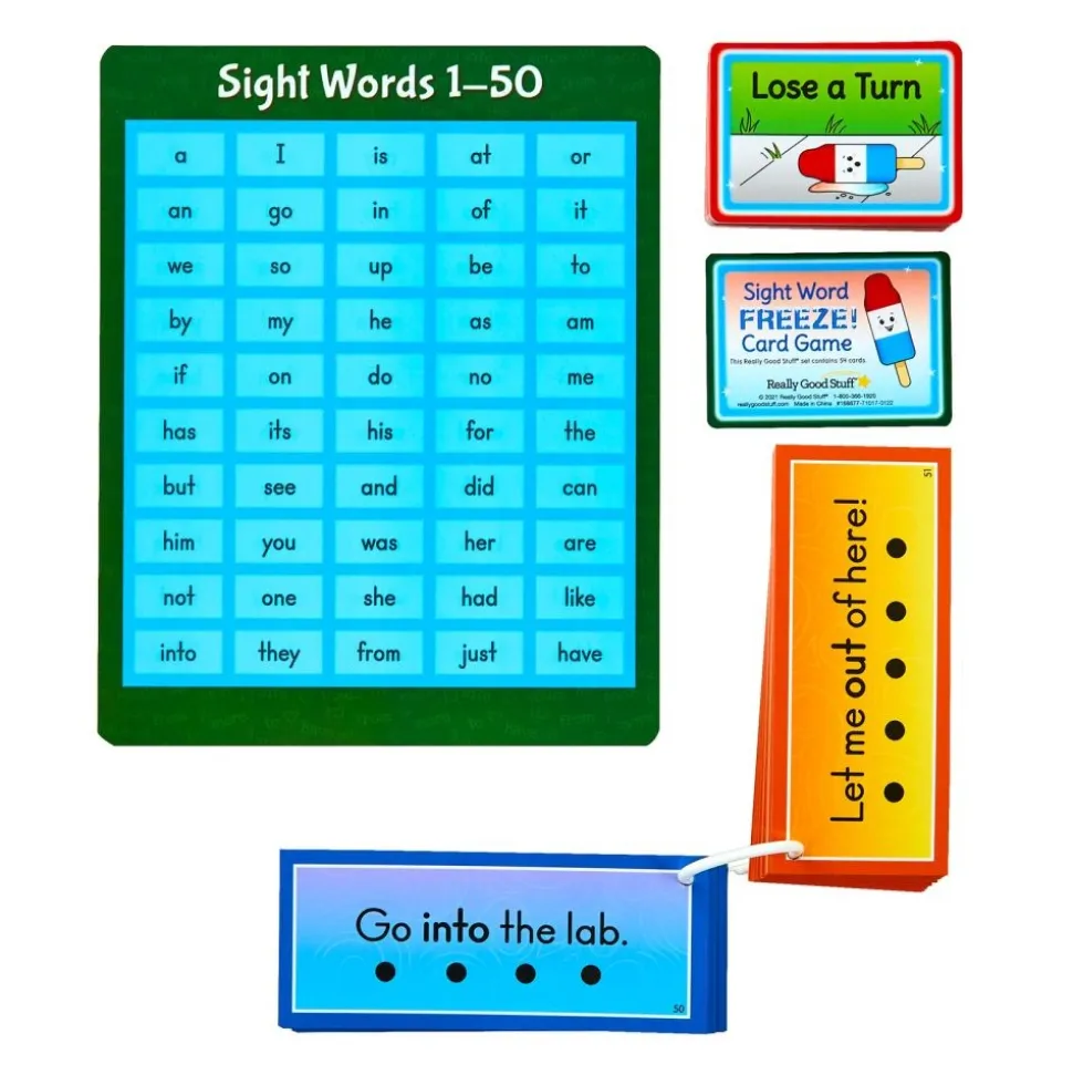 Really Good Stuff® Reading Skills: Grade K - Sight Words
