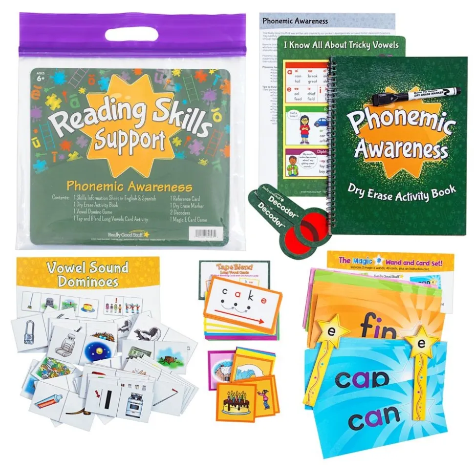 Really Good Stuff® Reading Skills: Grade 1 - Phonemic Awareness