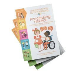 Really Good Stuff® SEL Coping Skills for Kids Activities Books - Set of 4