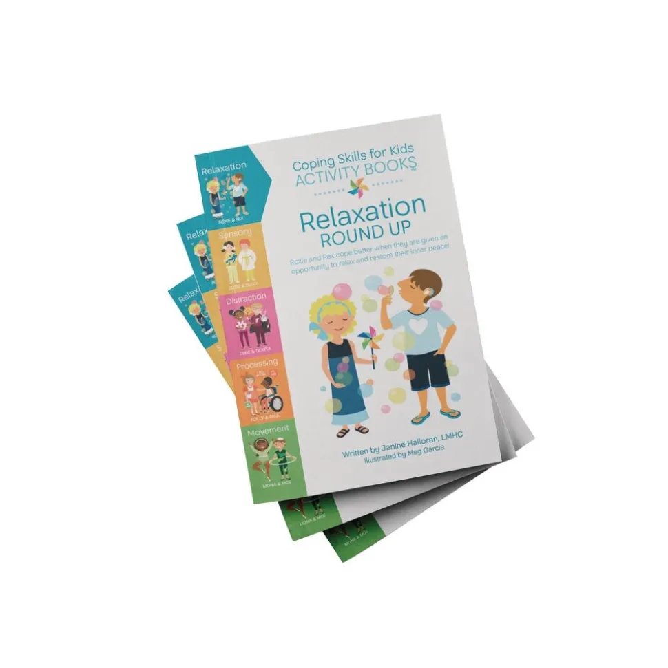 Really Good Stuff® SEL Coping Skills for Kids Activities Books - Set of 4