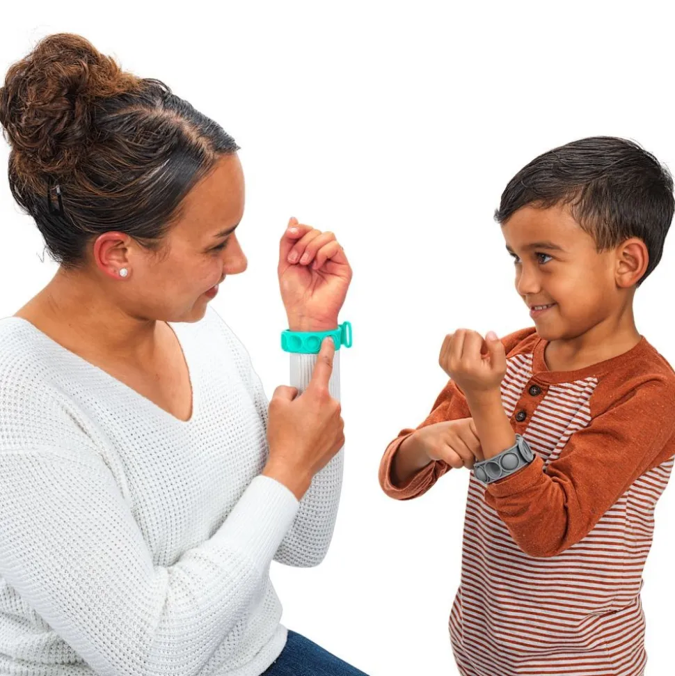 Really Good Stuff® SEL Pop Fidget Bracelets - Set of 6