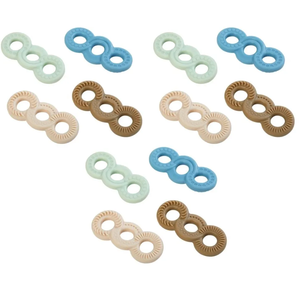 Really Good Stuff® Sensory Fidget Tactile Triple Infinity Loop - Set of 12