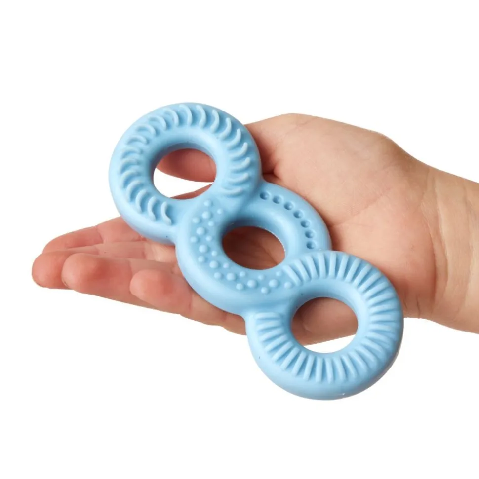 Really Good Stuff® Sensory Fidget Tactile Triple Infinity Loop - Set of 4