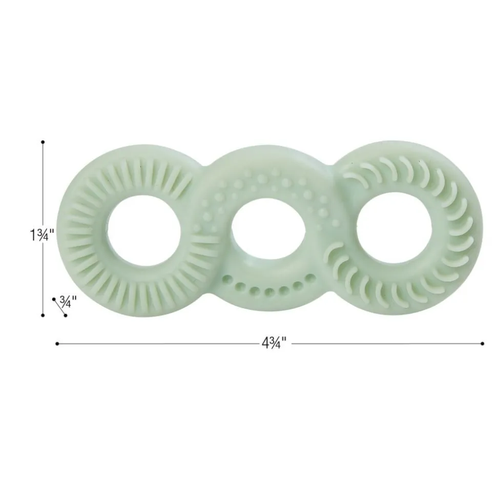 Really Good Stuff® Sensory Fidget Tactile Triple Infinity Loop - Set of 4