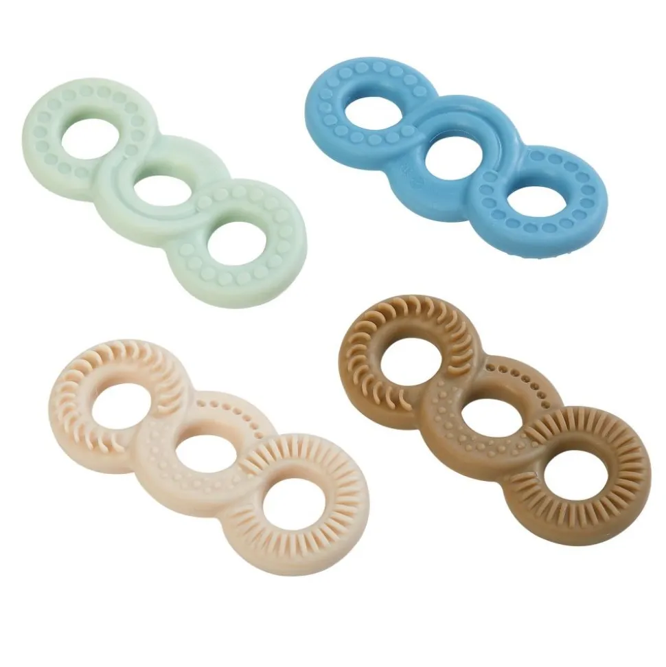 Really Good Stuff® Sensory Fidget Tactile Triple Infinity Loop - Set of 4