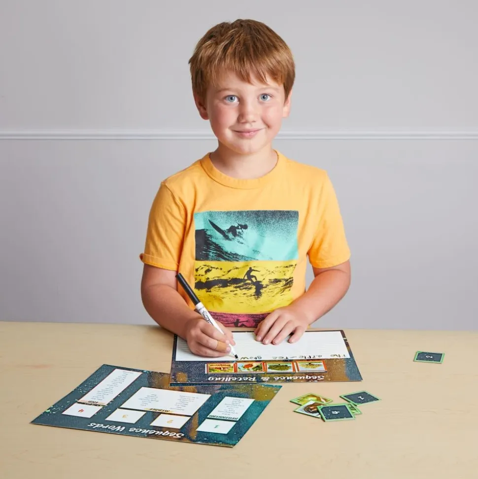 Really Good Stuff® Sequence & Retelling Cards and Mats - 86 cards 5 mats