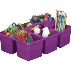 Really Good Stuff® Six-Equal-Compartment Caddies - Set Of 6