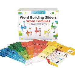 Really Good Stuff® Sliders Complete Set: Word Building, Letter Sounds, & Math Equations - Set of 6