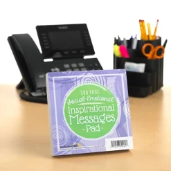 Really Good Stuff® Social-Emotional Inspirational, Motivating & Self Care Messages Pad