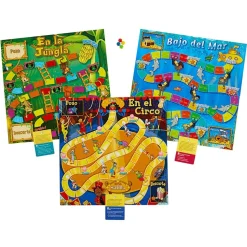 Really Good Stuff® Spanish Comprehension Game Trio: Main Idea, Summary & Inference - Grades: 2-3