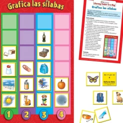 Really Good Stuff® Spanish Foundational Skills Literacy Centers: Grades K-1 - 10 Centers