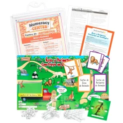Really Good Stuff® Spanish Math Skills Numeracy Centers Grades 3-6 (Centros de Aritmetica)